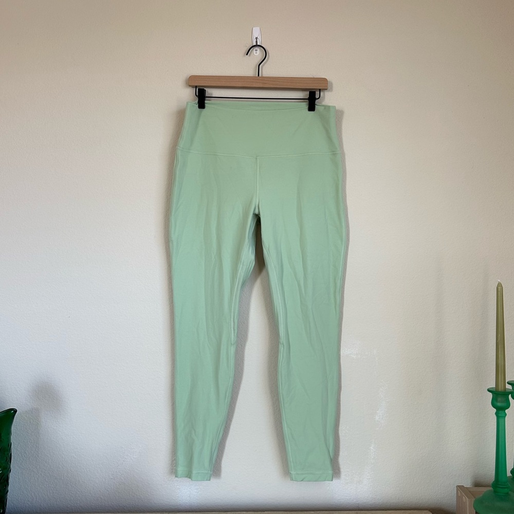 lululemon athletica Mint Green High-Rise Leggings